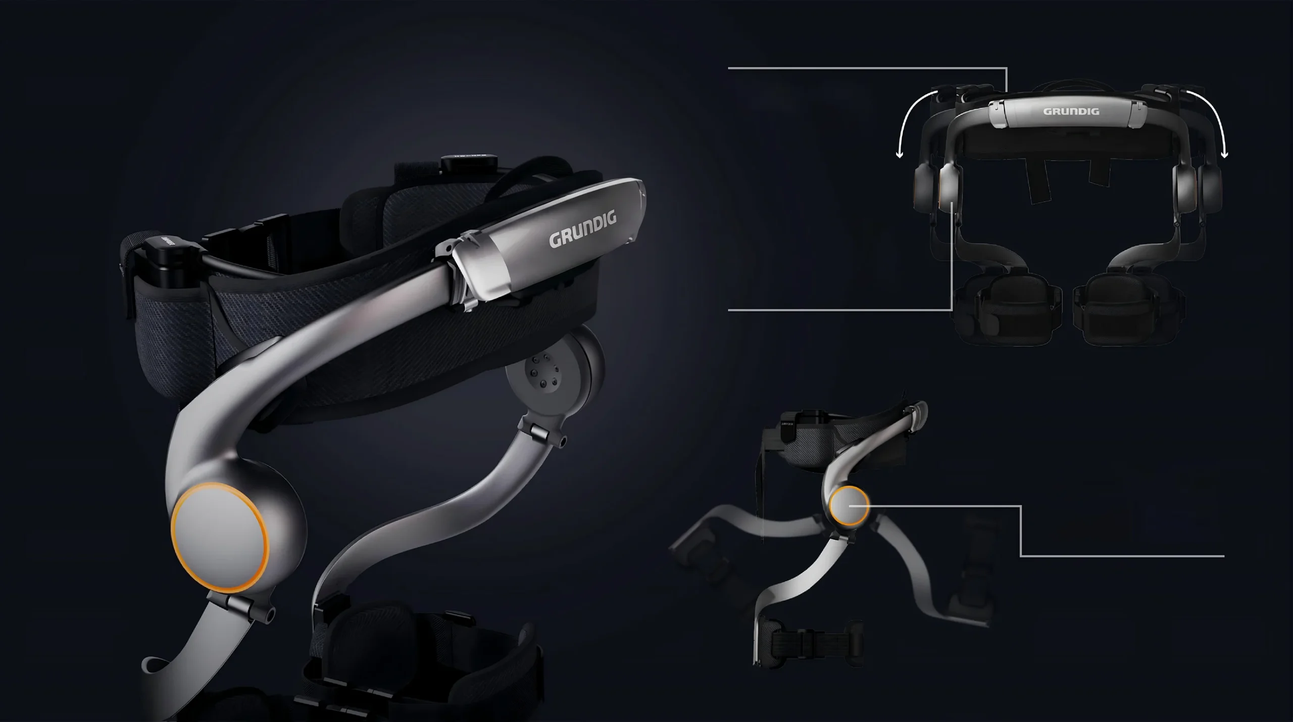 GRUNDIG Exoskeleton adaptive biomechanics