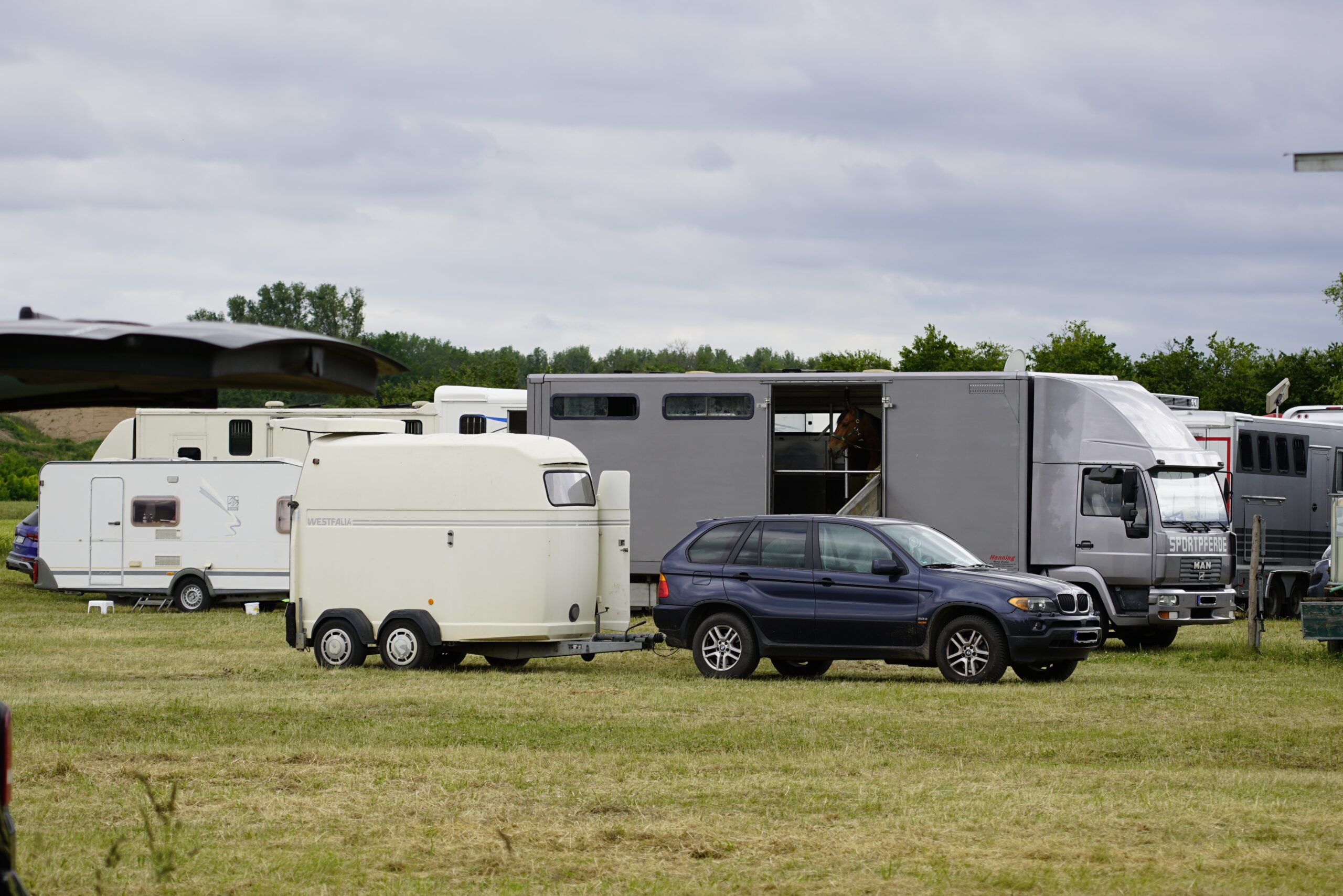 Commercial trucks on road — TPMS for RV rental fleet operators and commercial motorhome rental companies